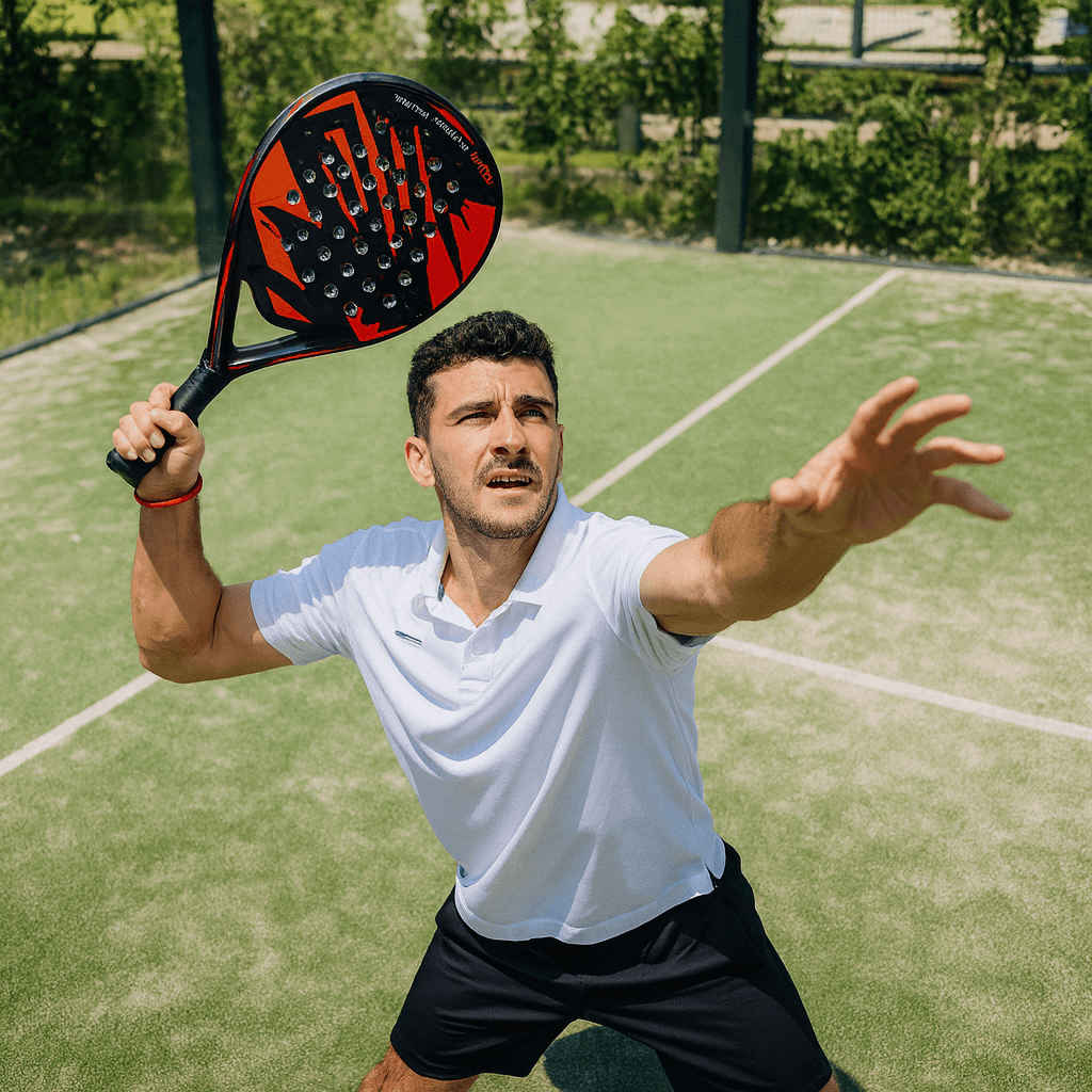 Carbon Teardrop Padel Racket PR8100